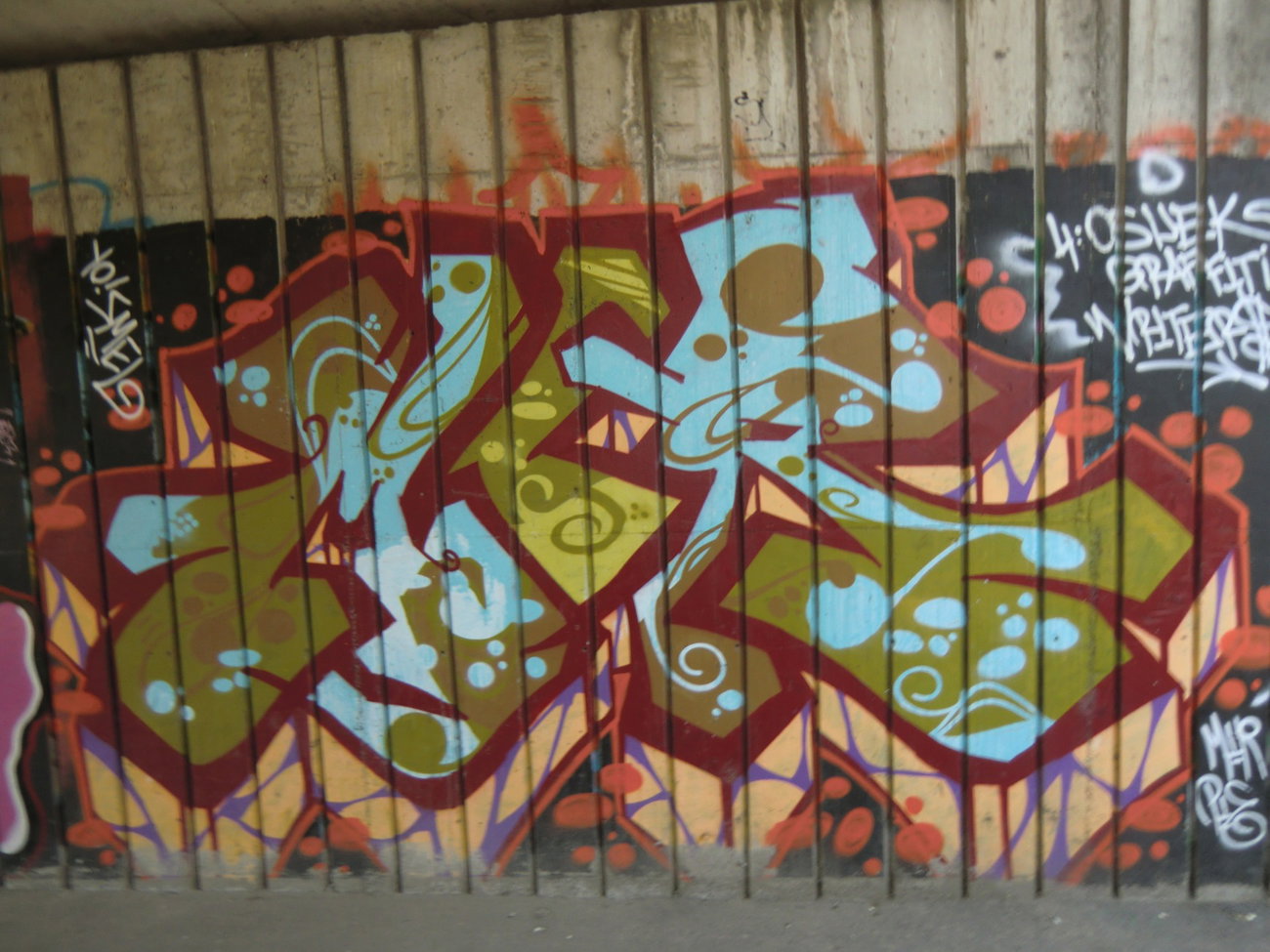 Graffiti Wall in Osijek - Photo by Kico_one - Osijek, Croatia, Hrvatska (2014)