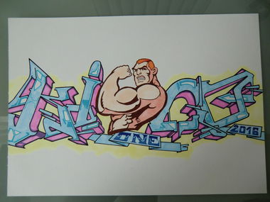 Graffiti Sketch in Essen - Photo by Kico_one - Kico, KicoOne, Essen (2016)