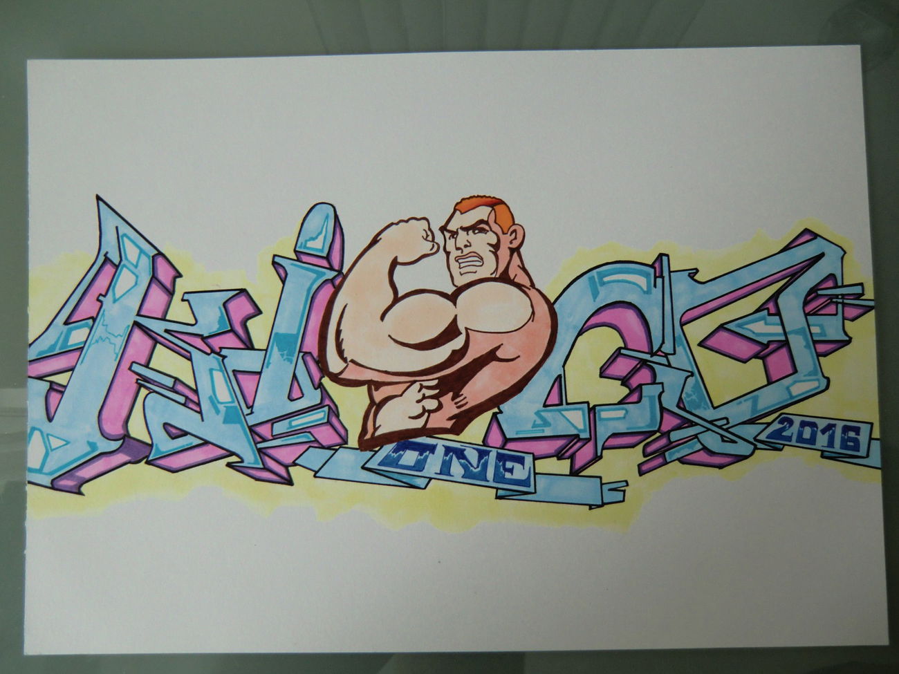 Graffiti Sketch in Essen - Photo by Kico_one - Kico, KicoOne, Essen (2016)