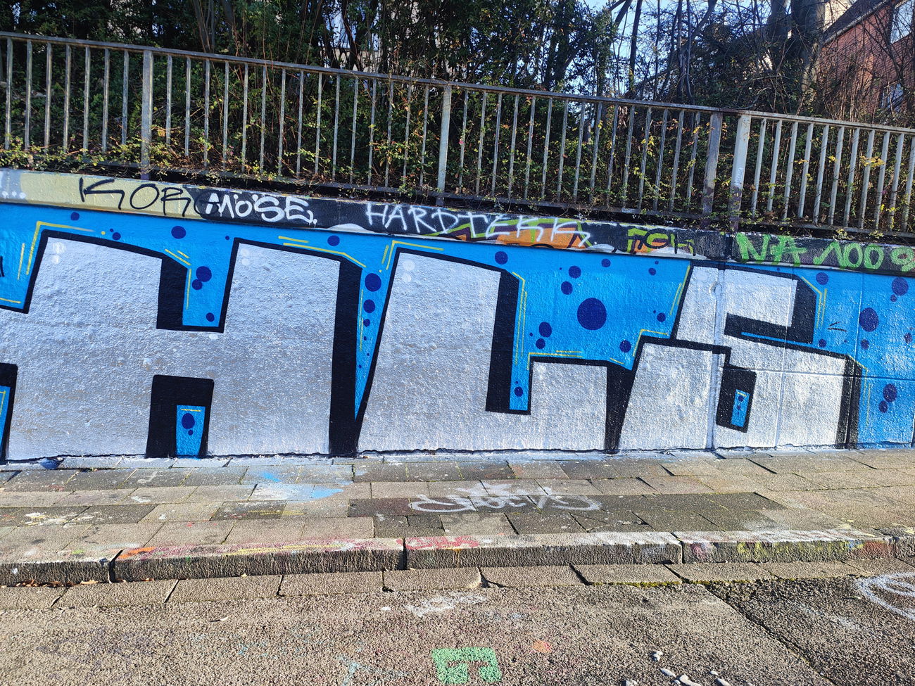 Graffiti Wall in Essen - Photo by Kico_one - Essen, HLS (2025)