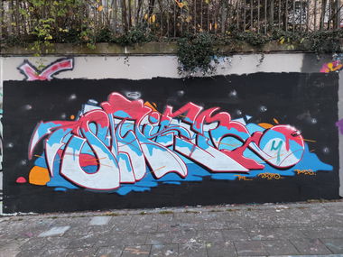 Graffiti Wall in Essen - Photo by Kico_one (2021)