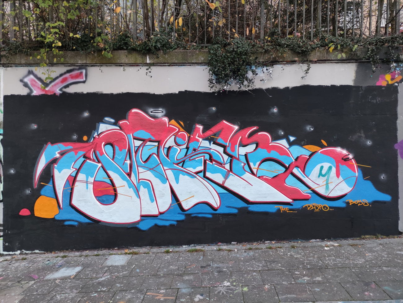 Graffiti Wall in Essen - Photo by Kico_one (2021)