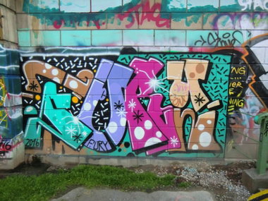 Graffiti Wall in Wien - Photo by Kico_one - Wien, Vienna, Austria