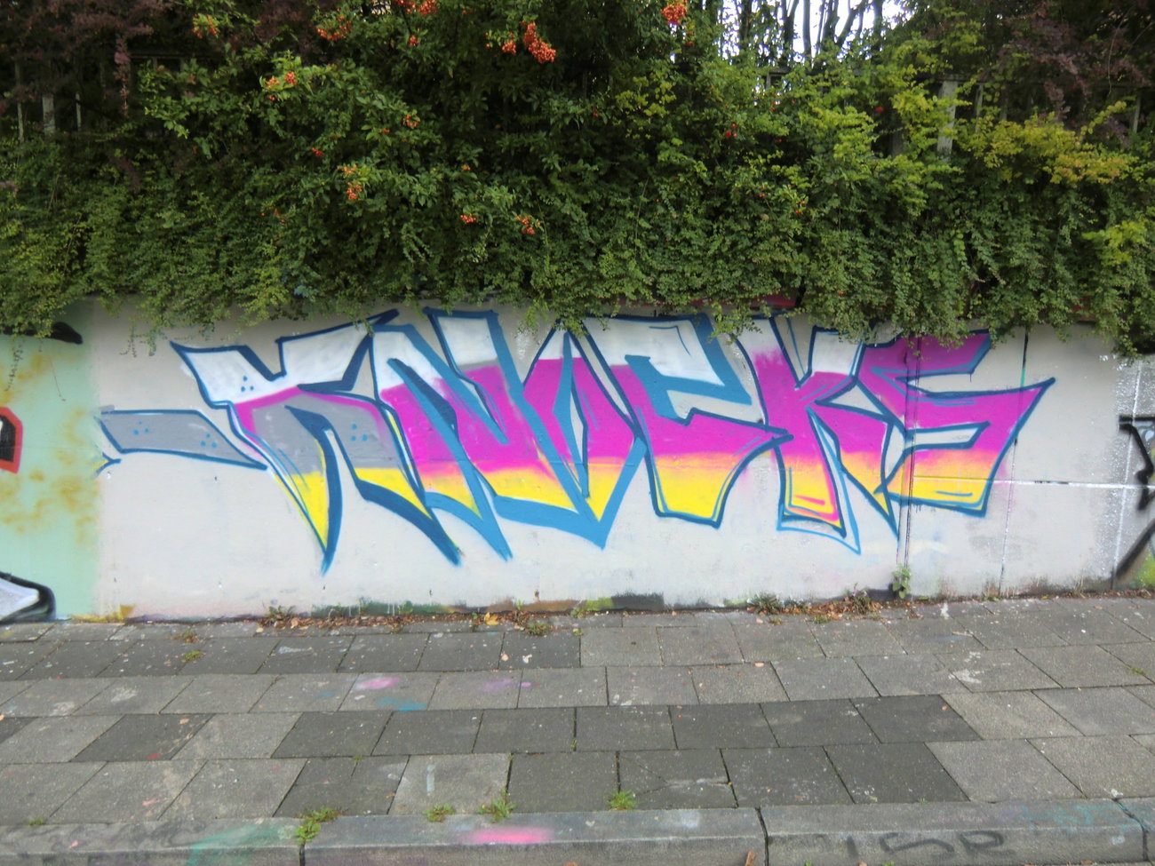 Graffiti Wall in Essen - Photo by Kico_one - Essen, NRW, Ruhrpott (2017)