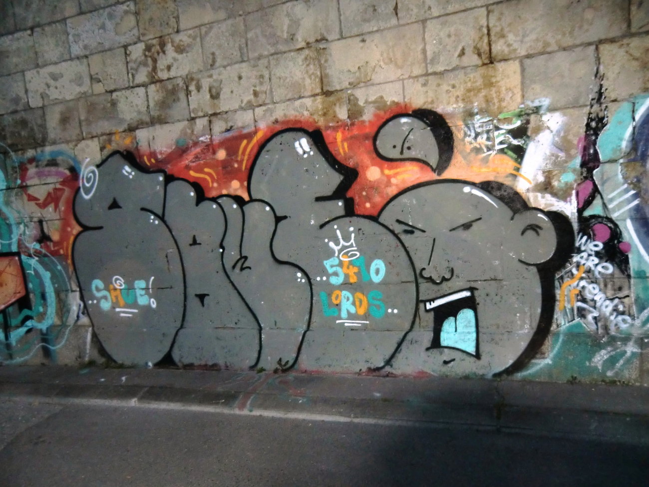 Graffiti Wall in Wien - Photo by Kico_one - Wien, Vienna, Austria