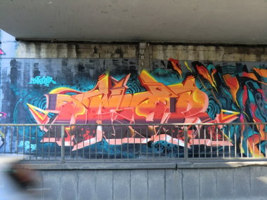 Graffiti Wall in Essen - Photo by Kico_one - Dater, Essen, Hafendampf (2015)