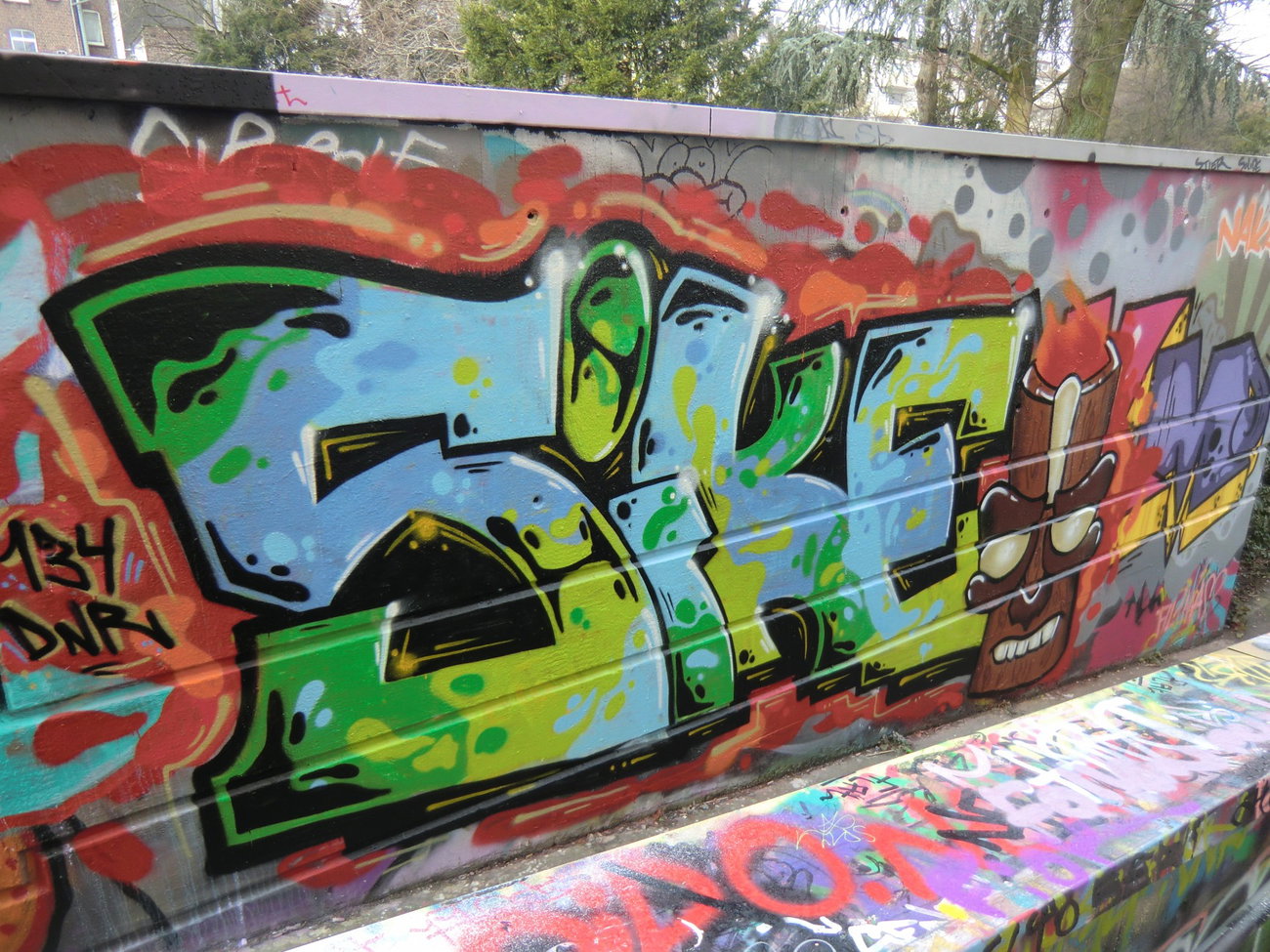 Graffiti Wall in Essen - Photo by Kico_one - Essen, NRW, Ruhrpott (2017)