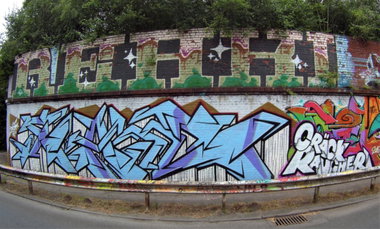 Graffiti Wall in Essen - Photo by Kico_one - Essen, NRW, Ruhrpott (2016)