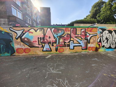 Graffiti Wall in Essen - Photo by Kico_one (2024)