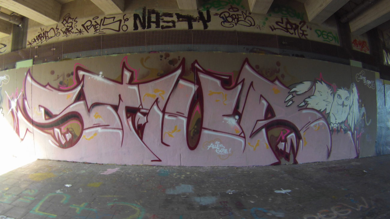 Graffiti Wall in Essen - Photo by Kico_one - Essen, Nrw, Ruhrpott (2016)