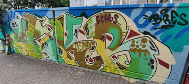 Graffiti Wall in Essen - Photo by Kico_one (2021)