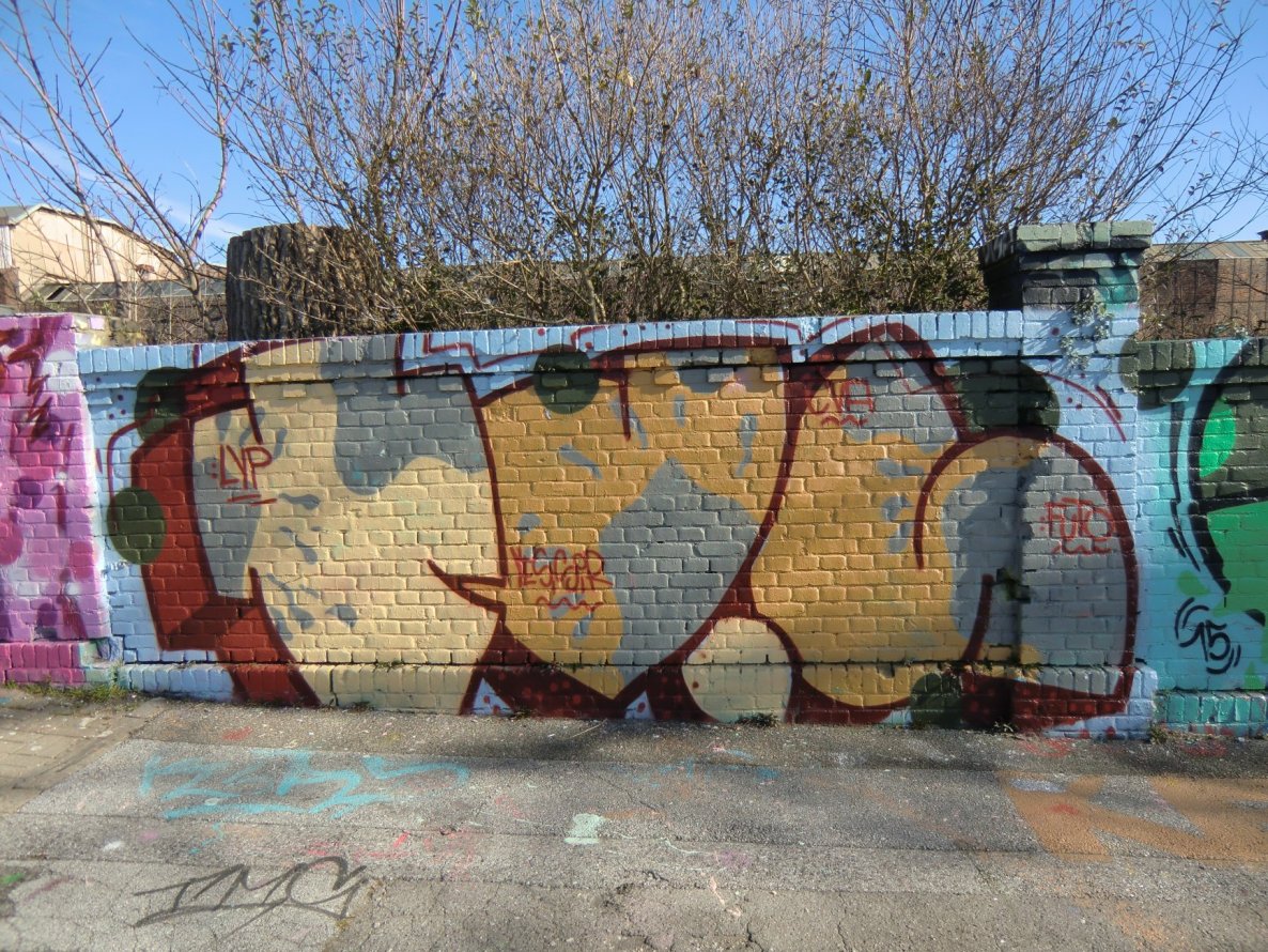 Graffiti Wall in Essen - Photo by Kico_one - TV, Essen (2015)