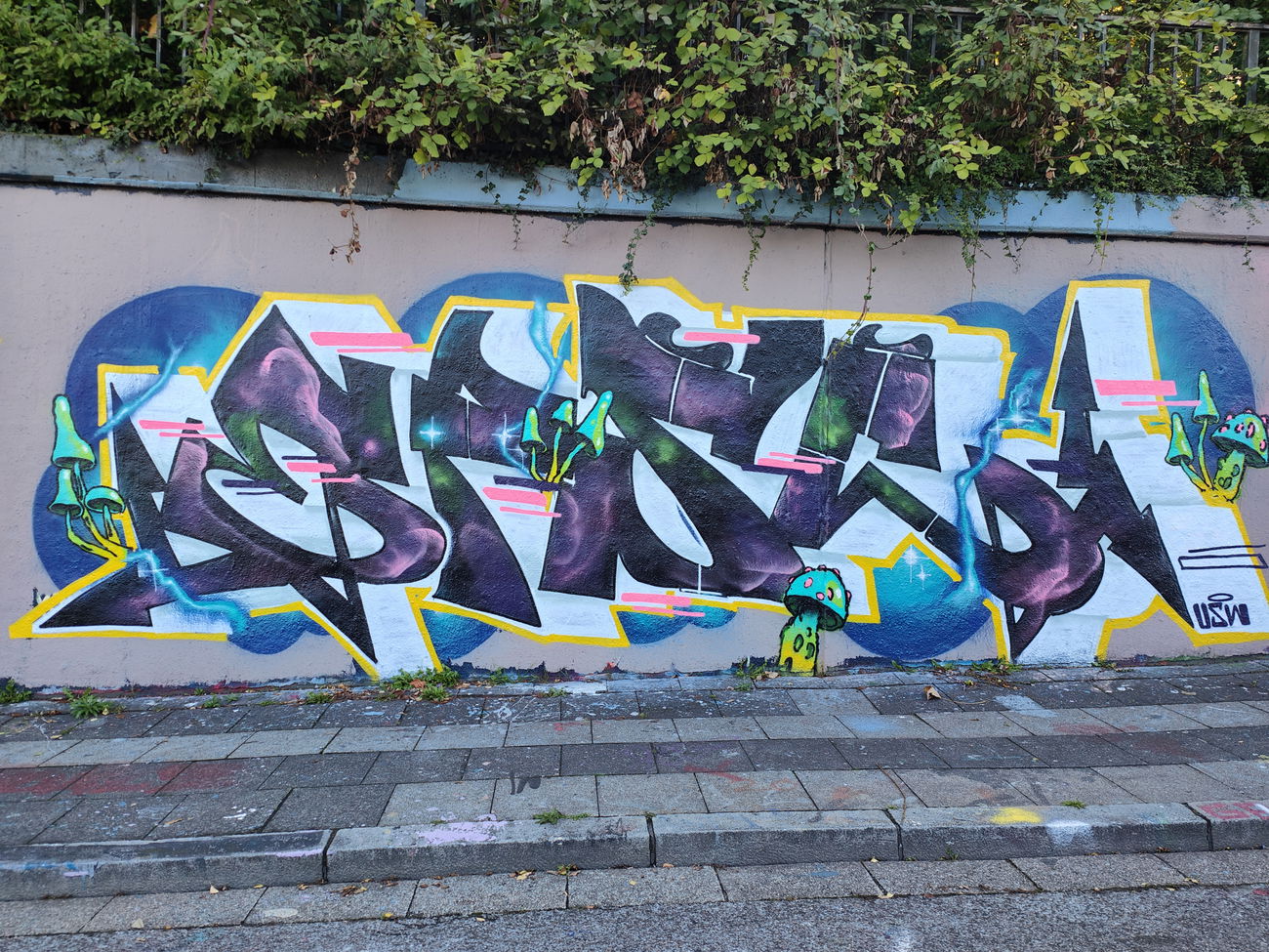 Graffiti Wall in Essen - Photo by Kico_one - Essen, EPSC (2025)