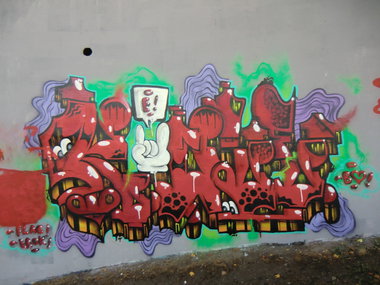 Graffiti Wall in Essen - Photo by Kico_one - Essen, NRW, Rohrpott (2016)