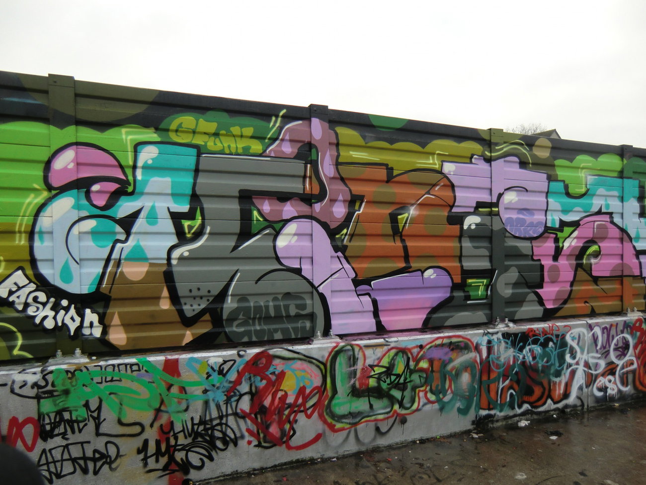Graffiti Wall in Essen - Photo by Kico_one - Essen, Nrw, Ruhrpott (2016)