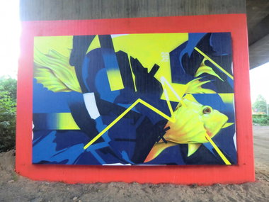 Graffiti Wall in Essen - Photo by Kico_one - Essen, NRW, RUHRPOTT;Hafendampf (2017)