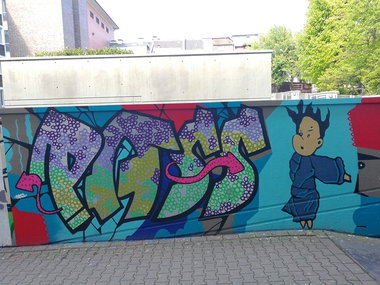 Graffiti Wall in Essen - Photo by Kico_one - Essen, Ruhrpott, NRW (2017)