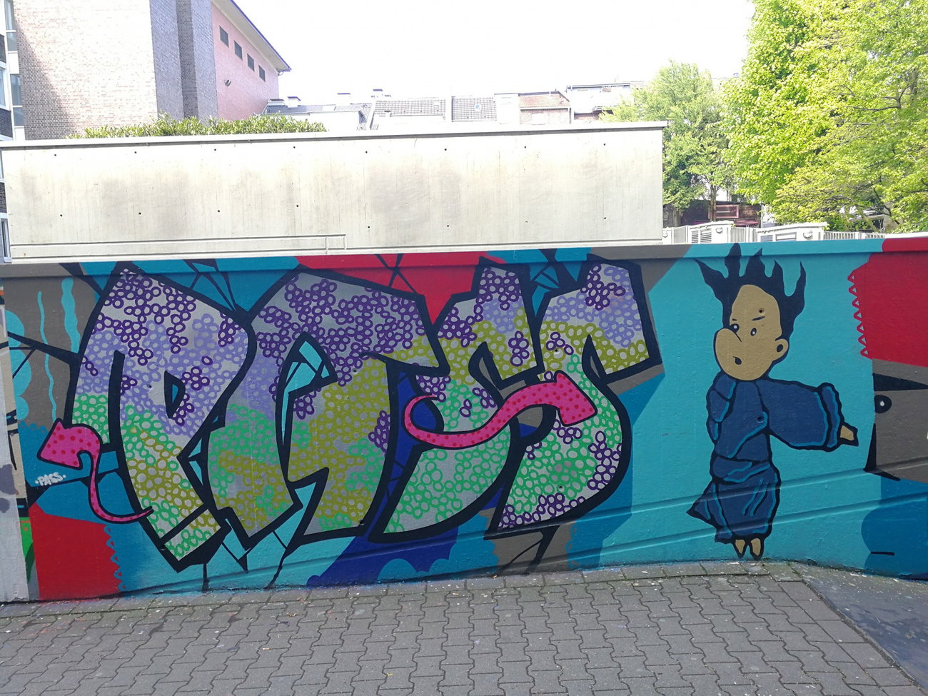 Graffiti Wall in Essen - Photo by Kico_one - Essen, Ruhrpott, NRW (2017)