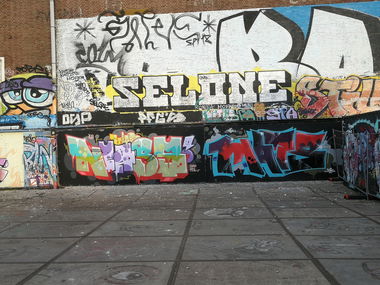 Graffiti Wall in Amsterdam - Photo by Kico_one - Amsterdam, Netherlands