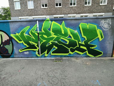 Graffiti Wall in Essen - Photo by Kico_one - Essen (2024)