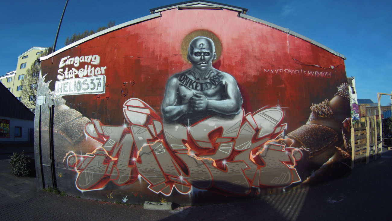 Graffiti Wall in Köln - Photo by Kico_one - Köln, Minze