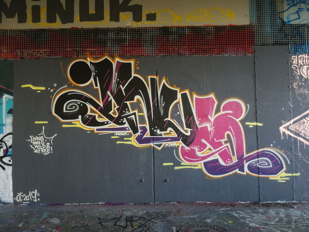 Graffiti Wall in Essen - Photo by Kico_one - Essen, NRW, Ruhrpott