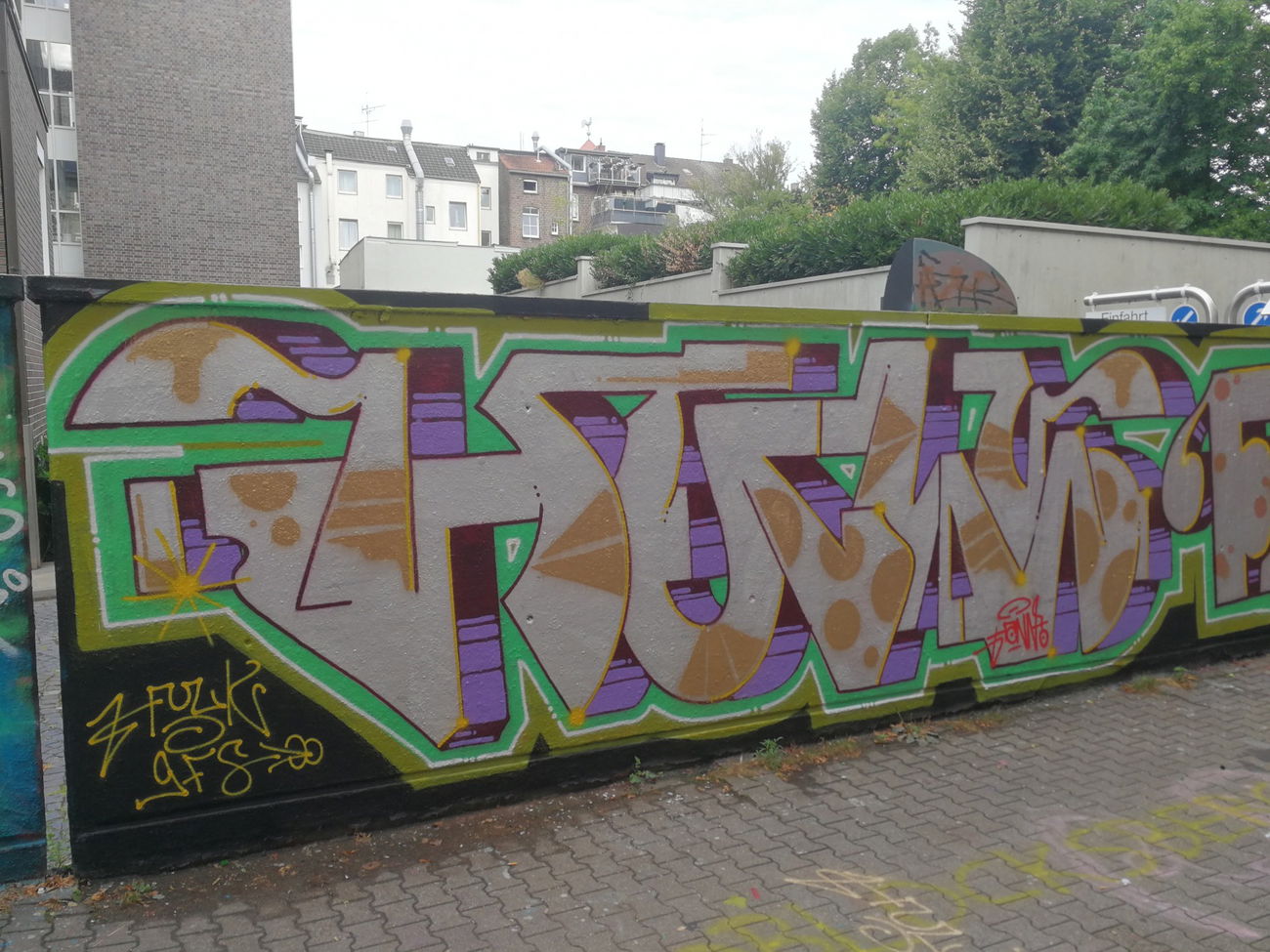 Graffiti Wall in Essen - Photo by Kico_one - Essen, NRW, Ruhrpott (2020)