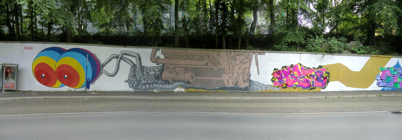 Graffiti Wall in Essen - Photo by Kico_one - Essen (2015)