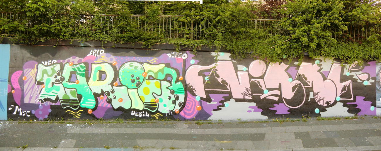 Graffiti Wall in Essen - Photo by Kico_one - Essen, NRW, Ruhrpott (2016)