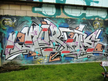 Graffiti Wall in Wien - Photo by Kico_one - Wien, Vienna, Austria