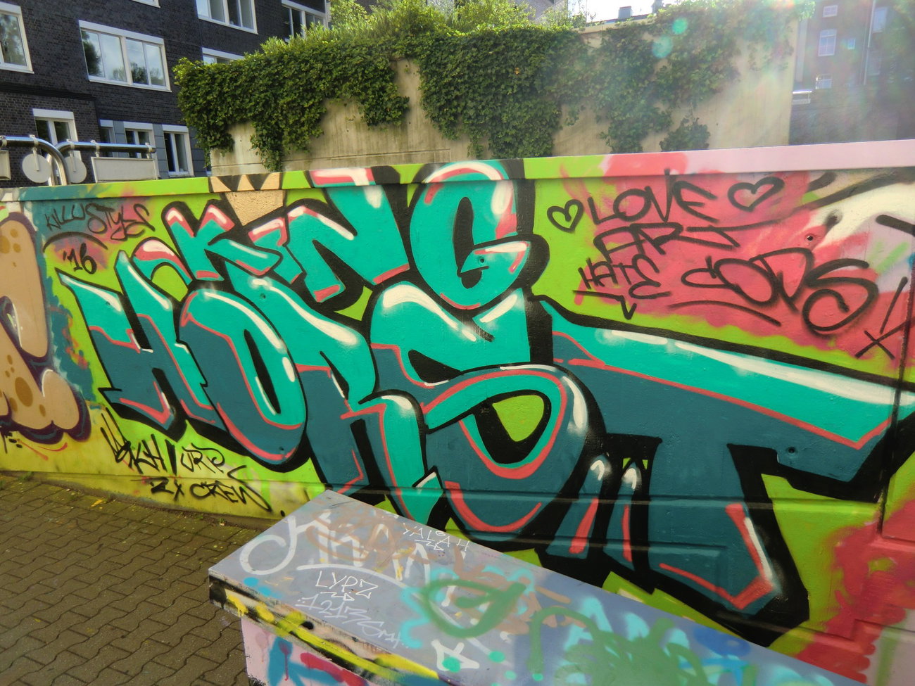 Graffiti Wall in Essen - Photo by Kico_one - Essen, Nrw, Ruhrpott (2016)