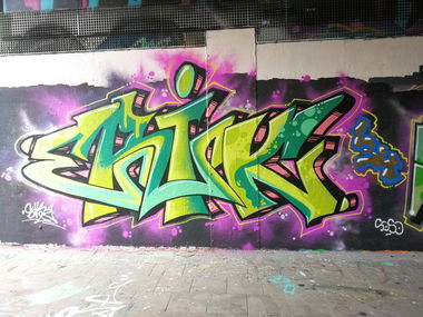 Graffiti Wall in Essen - Photo by Kico_one - Essen, NRW;Ruhrpott