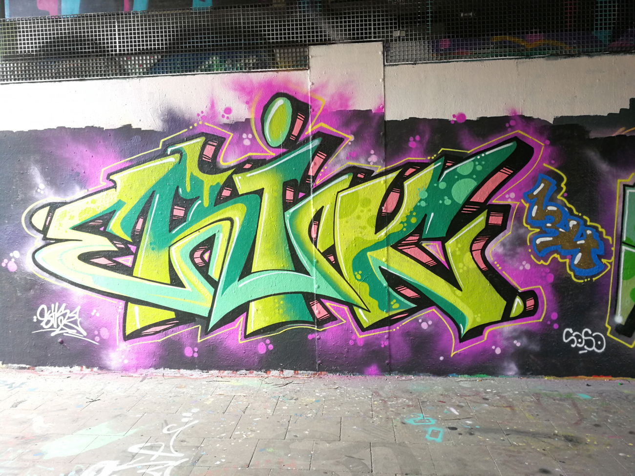 Graffiti Wall in Essen - Photo by Kico_one - Essen, NRW;Ruhrpott