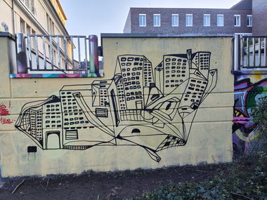 Graffiti Wall in Essen - Photo by Kico_one (2025)