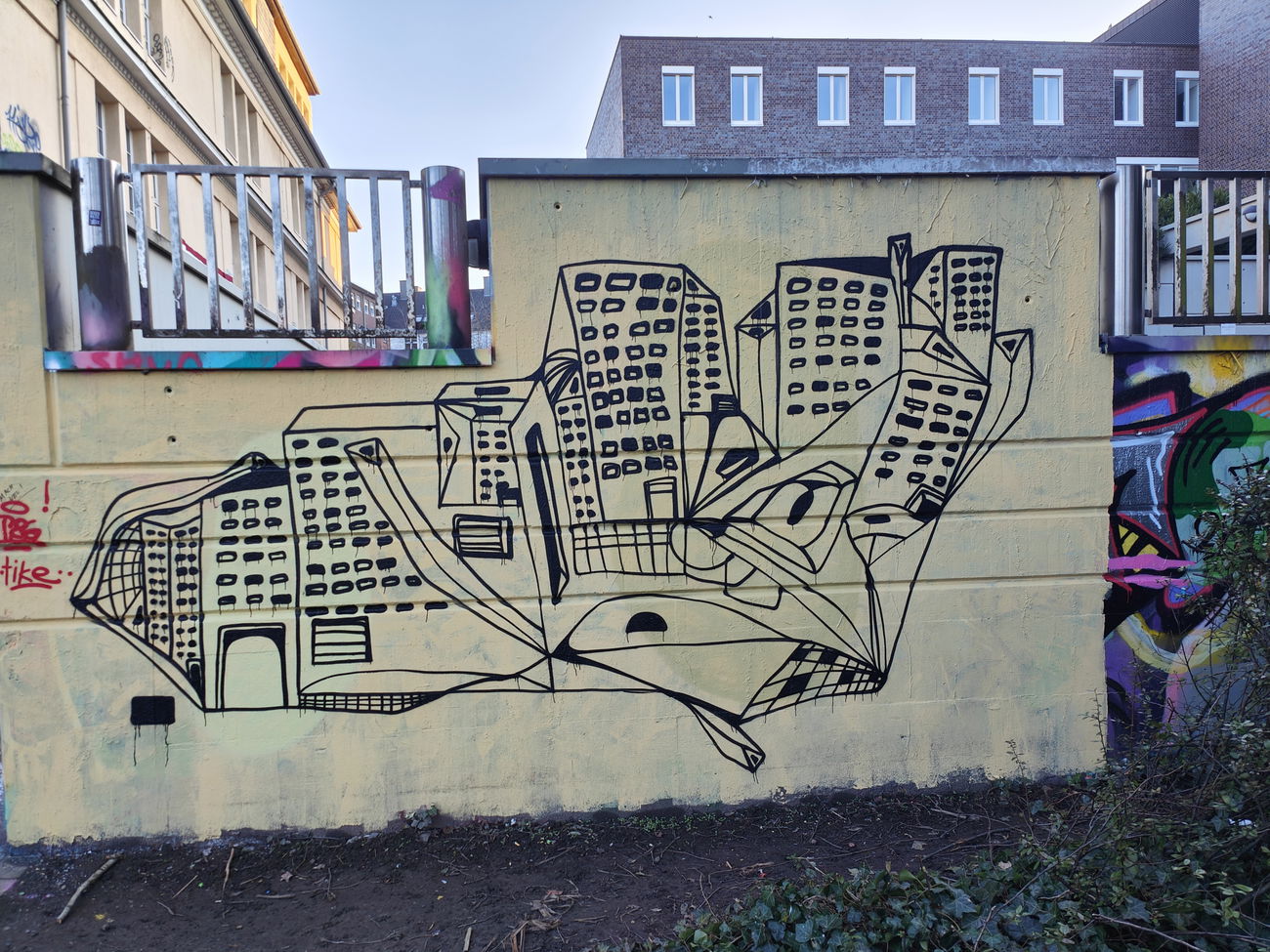 Graffiti Wall in Essen - Photo by Kico_one (2025)