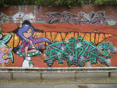 Graffiti Wall in Essen - Photo by Kico_one - Essen, NRW, Ruhrpott (2016)