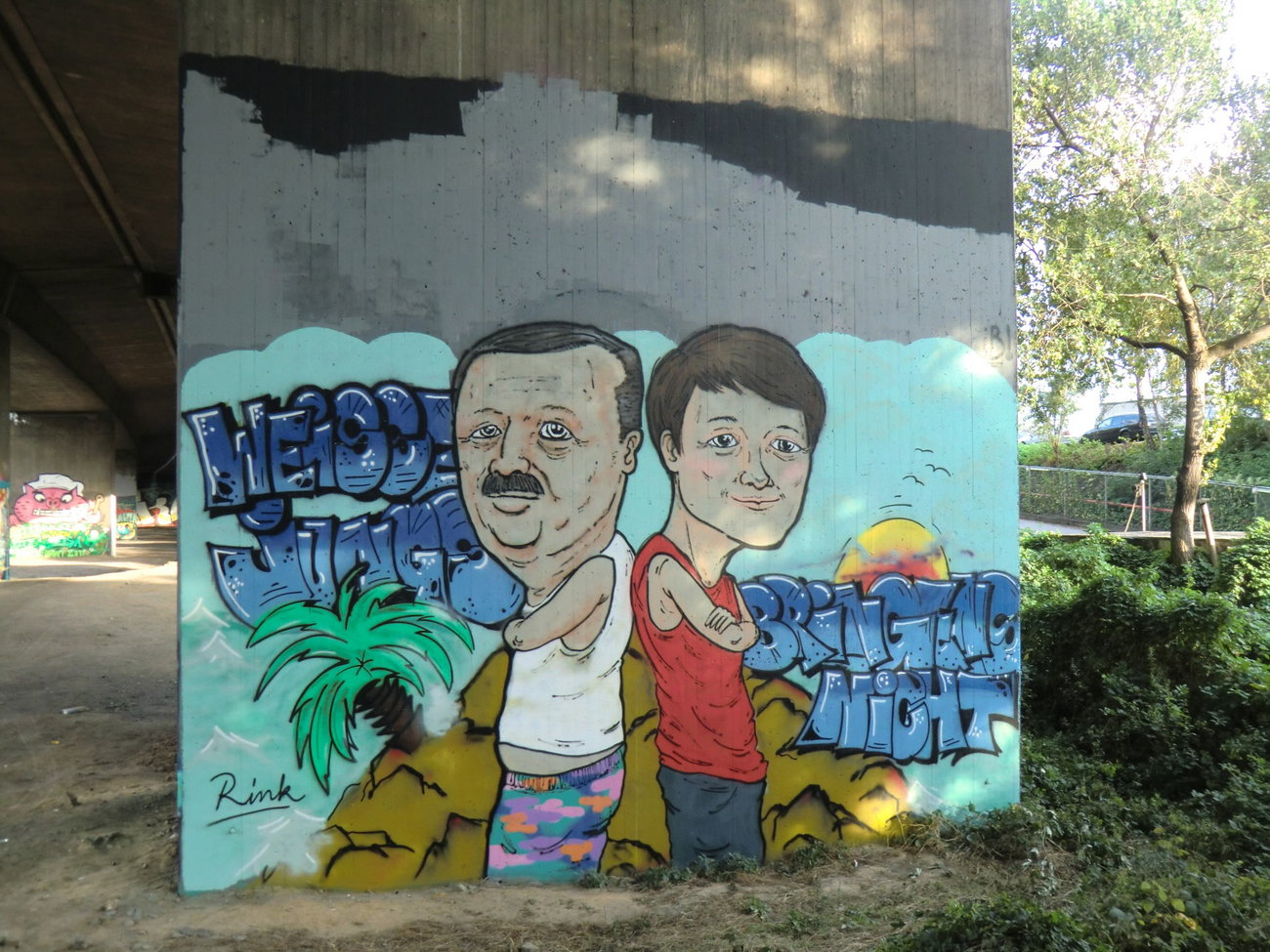 Graffiti Wall in Essen - Photo by Kico_one - Essen, NRW, Ruhrpott (2017)