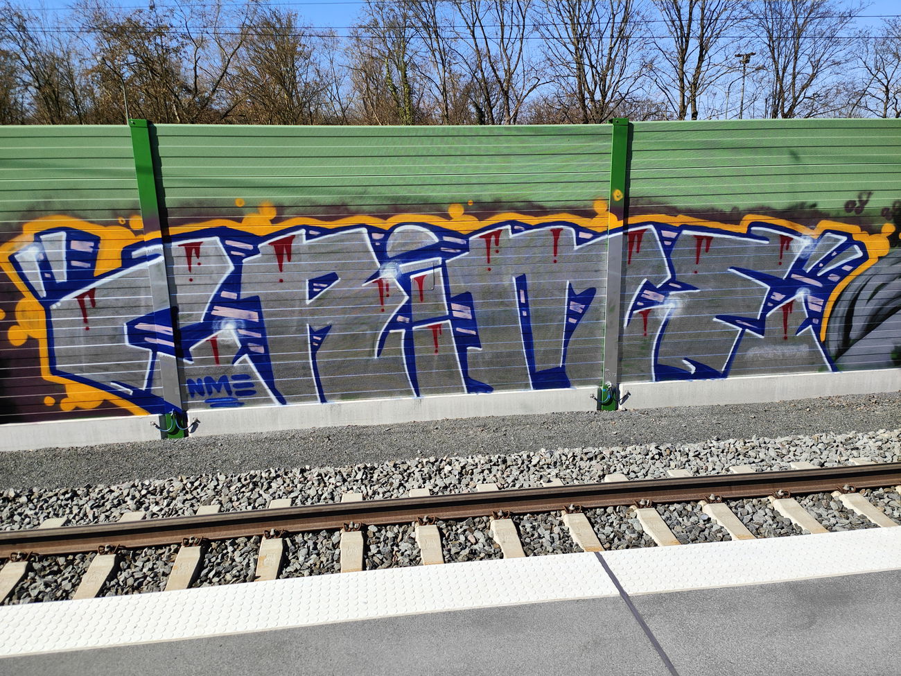 Graffiti Wall in Frankfurt - Photo by Kico_one