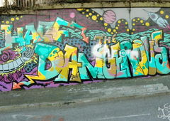 Graffiti Wall in Essen - Photo by Kico_one - HACF, Essen
