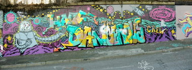 Graffiti Wall in Essen - Photo by Kico_one - HACF, Essen