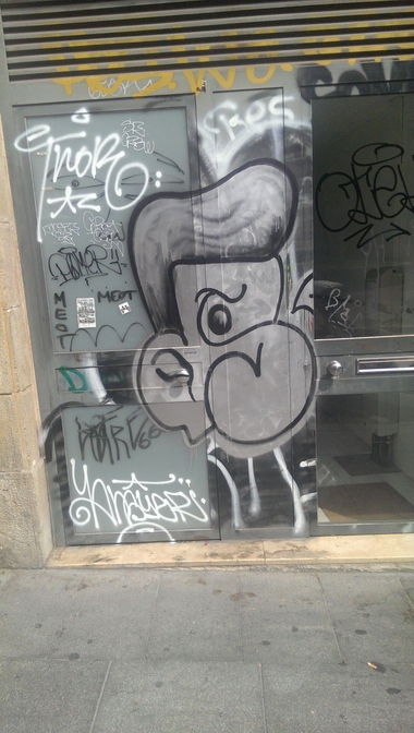 Graffiti Bombing in Barcelona - Photo by Kico_one - Barcelona, Spain, Catalonia
