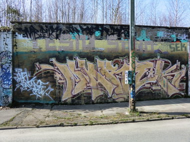 Graffiti Wall in Essen - Photo by Kico_one - Essen, NRW, Ruhrpott (2016)