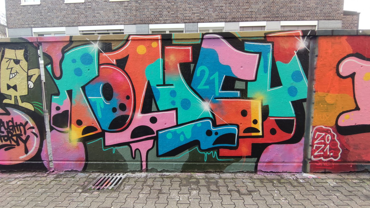 Graffiti Wall in Essen - Photo by Kico_one (2021)