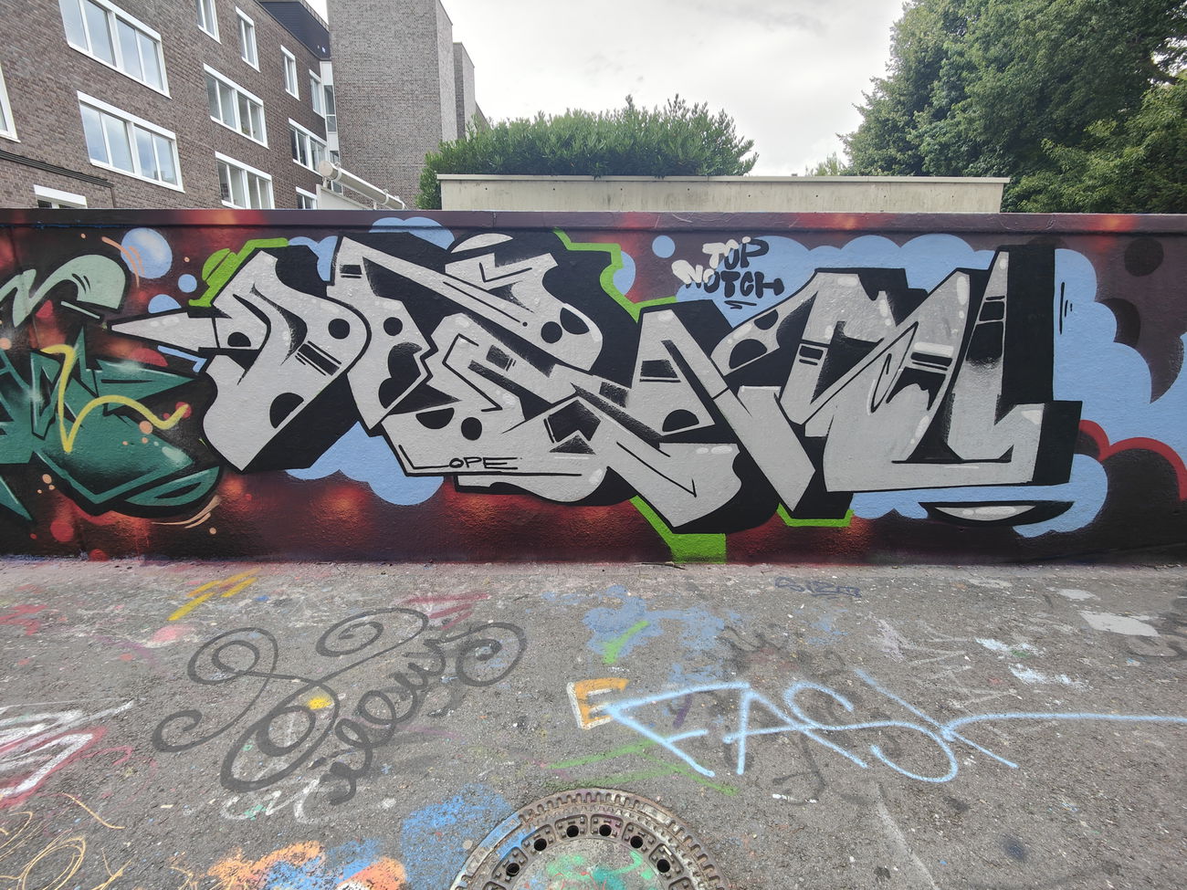 Graffiti Wall in Essen - Photo by Kico_one (2025)