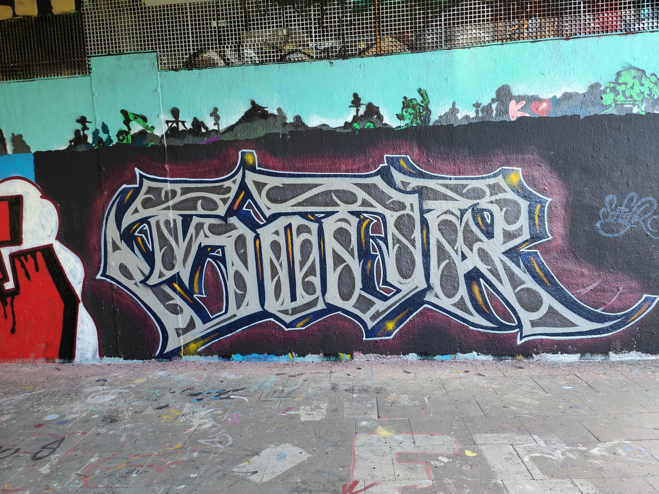 Graffiti Wall in Essen - Photo by Kico_one (2025)
