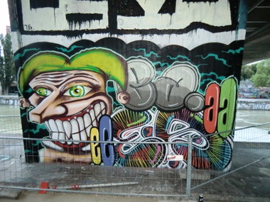 Graffiti Wall in Wien - Photo by Kico_one - Wien, Vienna, Austria