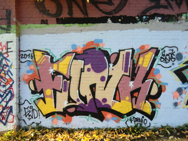 Graffiti Wall in Essen - Photo by Kico_one - Essen, NRW, Rohrpott (2016)