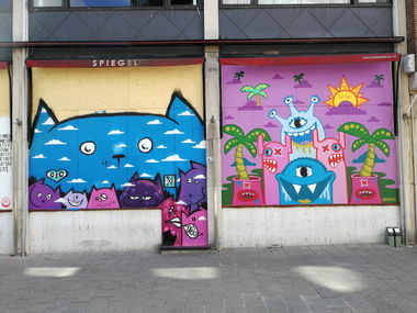 Graffiti Street Art in Rotterdam - Photo by Kico_one - Rotterdam, Oxalien