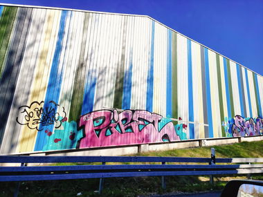Graffiti Bombing in Essen - Photo by Kico_one