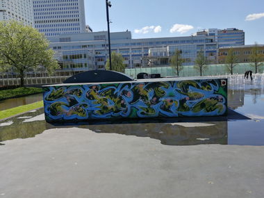 Graffiti Bombing in Rotterdam - Photo by Kico_one - Rotterdam